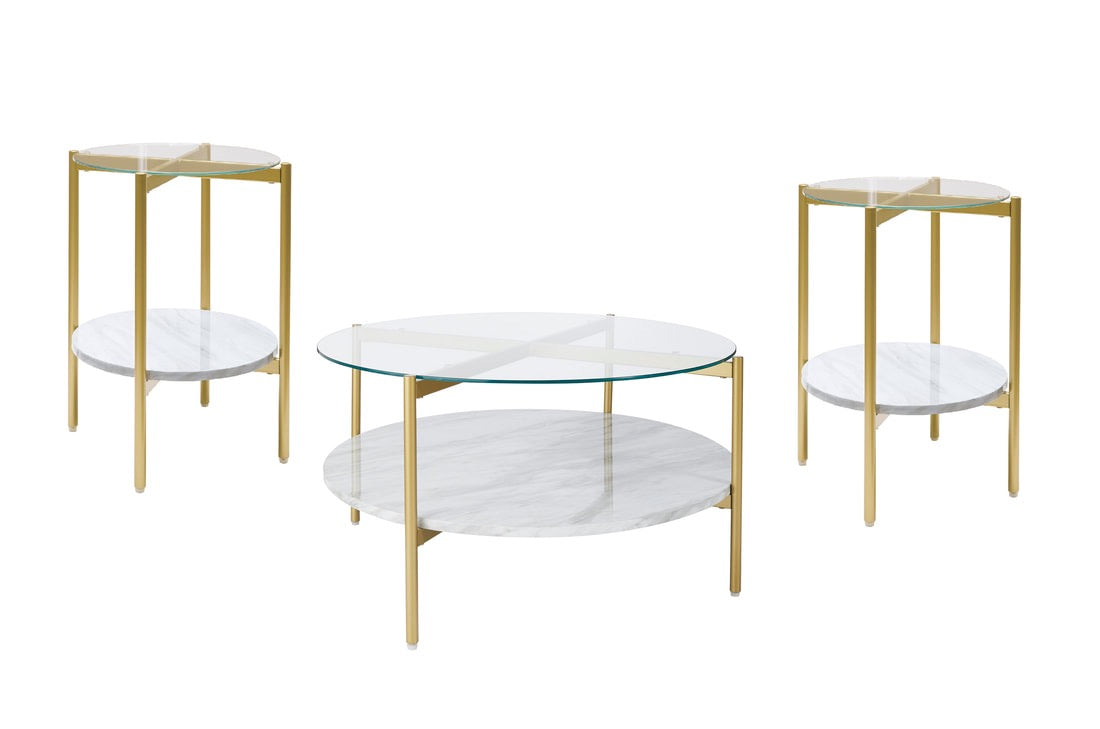 Paris 3-PC Coffee Table Set
