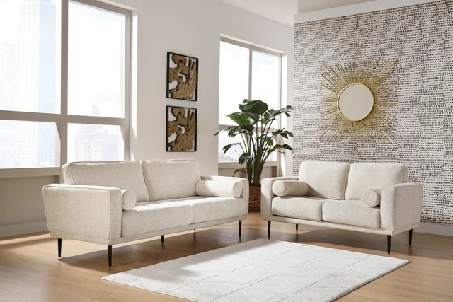 Caladeron Sofa and Loveseat Set