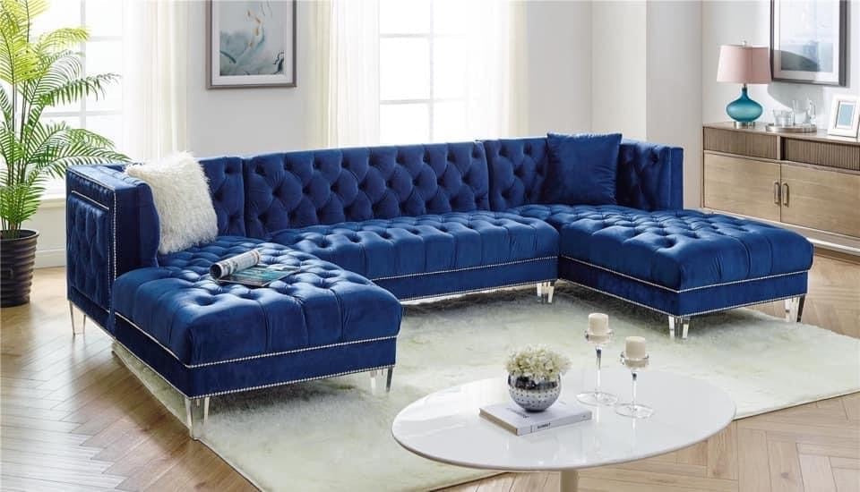 Prada Blue Sectional