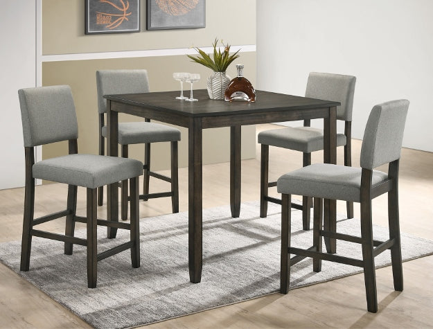 Derick 5-PC Counter Height Dining Table