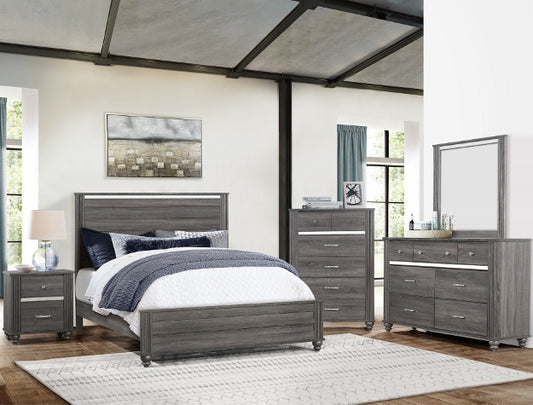 Gatson Grey Bedroom Suite