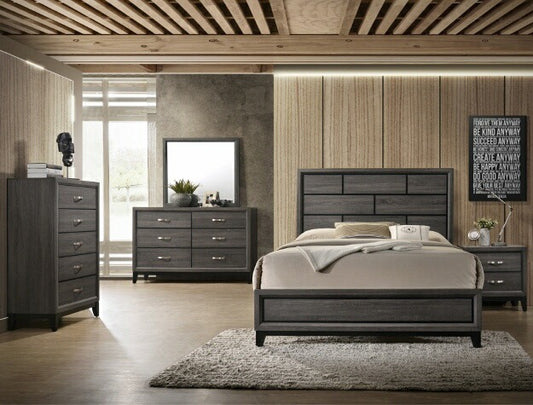 Akerson Grey Bedroom Suite