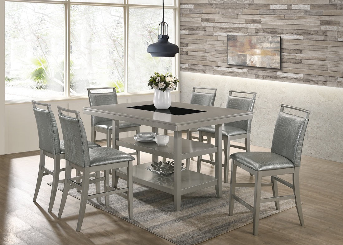 Tommy Silver Dining Room Set