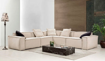 Marcella Ivory 5-Piece Modular Sectional