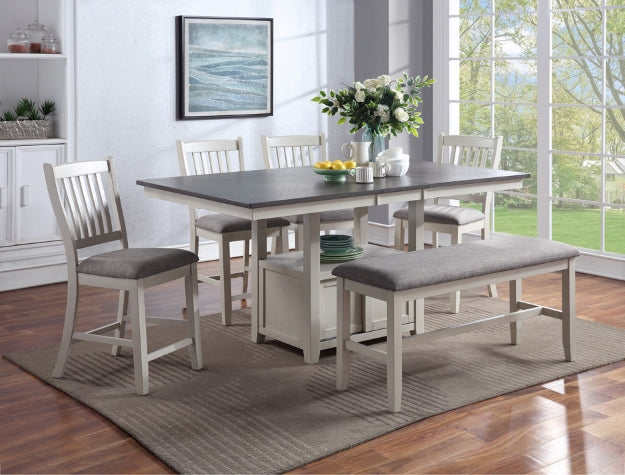Buford Counter Height Table Chair Set with Bench