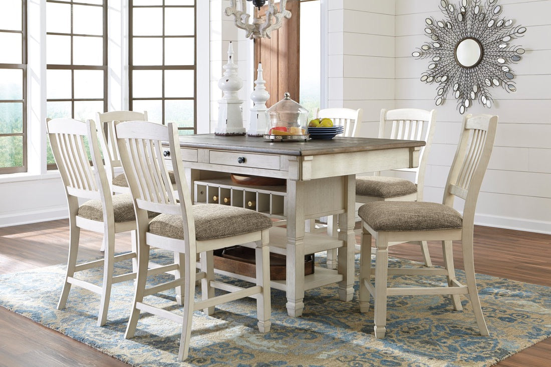 Bolanburg 7-PC Counter Height Dining Table Set