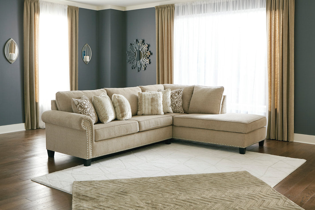 Ashley Dovemont 2-Piece Sectional with Chaise