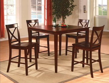 Theodore 5 Piece Counter Height Dining Table Set