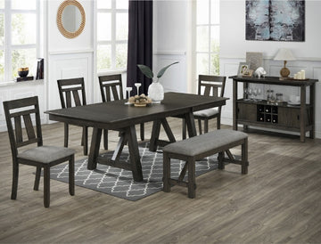 Maribelle Grey Brown Dining Collection